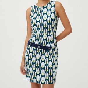 RACHEL Rachel Roy Geometric Zip-Front Dress M